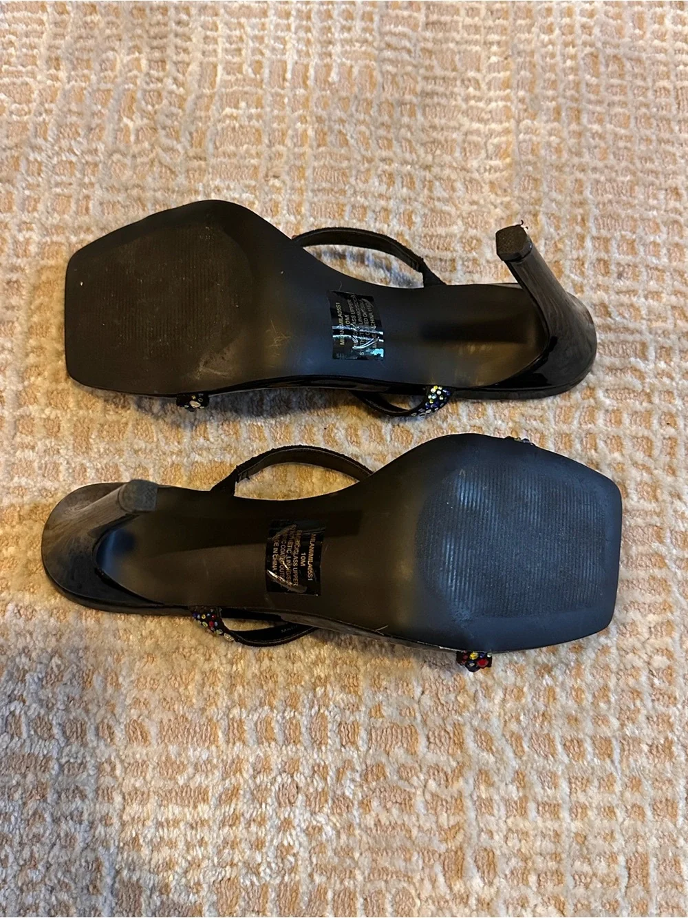 Steve Madden Milani Heeled Sandals - Black Multicolor